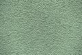 Green revetment wall putty macro texture Royalty Free Stock Photo