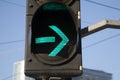 Green Right Arrow Traffic Light