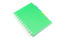Green Ring Binder Notebook Royalty Free Stock Photo