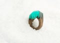 Green Ring Epoxy Resin Jewellery