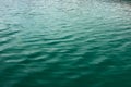 Green rippled water surface Royalty Free Stock Photo