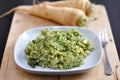 Green Risotto Royalty Free Stock Photo