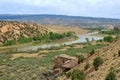Dinosaur National Monument, Green River below Split Mountain in Spring, Utah, USA