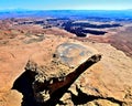 Grand View Point, Canyonlands National Park, Royalty Free Stock Photo