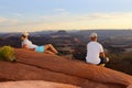 The Green River Overlook is one of the most popular viewpoints in Canyonlands National Park, Utha, USA