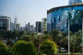 Green Riyadh and Faisaliah tower