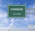 Road Sign to Fairness