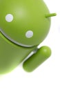 Green robot android