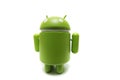 Green robot android