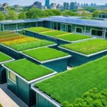 Green Roof on Small Office