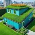 Green Roof on Small Office