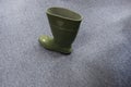 Green Rubber Boots for workers, farmers, doctor and garbage collectors