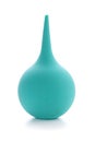 Green rubber pear (enema) Royalty Free Stock Photo