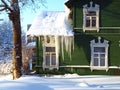 Green rural house