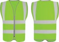 Green safety vest