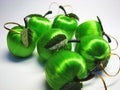 Green satin apple 13