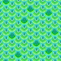 Green scales, abstract graphics