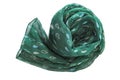 Green scarf