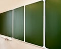 Green school board Royalty Free Stock Photo
