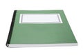 Green school textbook Royalty Free Stock Photo