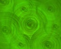 Green science fiction art abstract background