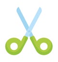 green scissor design