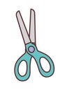 green scissor illustration
