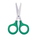 green scissors school supply