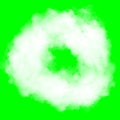 Green Screen Elements Sun Smoke Clouds Moon Sun Royalty Free Stock Photo