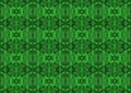 Green seamless mosaic pattern. Abstract hexagon background for wallpaper, backdrop, illustration and other applications. Vector. Royalty Free Stock Photo