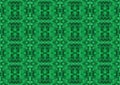 Green seamless mosaic pattern. Abstract hexagon background for wallpaper, backdrop, illustration and other applications. Vector. Royalty Free Stock Photo