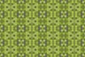 Green seamless mosaic pattern. Abstract hexagon background for wallpaper, backdrop, illustration and other applications. Vector.