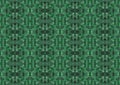 Green seamless mosaic pattern. Abstract hexagon background for wallpaper, backdrop, illustration and other applications. Vector. Royalty Free Stock Photo