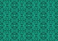 Green seamless mosaic pattern. Abstract hexagon background for wallpaper, backdrop, illustration and other applications. Vector. Royalty Free Stock Photo