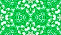Green seamless pattern. Amusing delicate soap bubb
