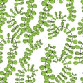 green seamless pattern