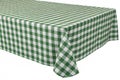 Green seamless pattern of gingham tablecloth Royalty Free Stock Photo
