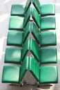 Green Seats Royalty Free Stock Photo