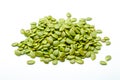 Green seed white popinac Royalty Free Stock Photo