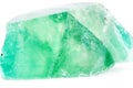 Green semi-precious stone close-up Royalty Free Stock Photo