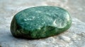 Green Serpentine Stone on Natural Backdrop