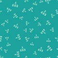 Green Server, Data, Web Hosting icon isolated seamless pattern on green background. Vector Illustration. Royalty Free Stock Photo