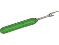 Green Sewing Seam Ripper Royalty Free Stock Photo