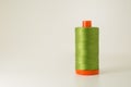 Green Sewing Thread, Quilting Thread Royalty Free Stock Photo