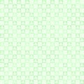 Green shamrock checkered pattern. Seamless vector clover background