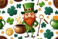 St. Patrick\'s leprechaun, Generative AI