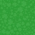 Green Shamrocks Background