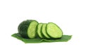 1 Green sheet and cucumber