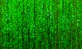 Green shiny curtain Background