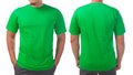 Green Shirt Design Template